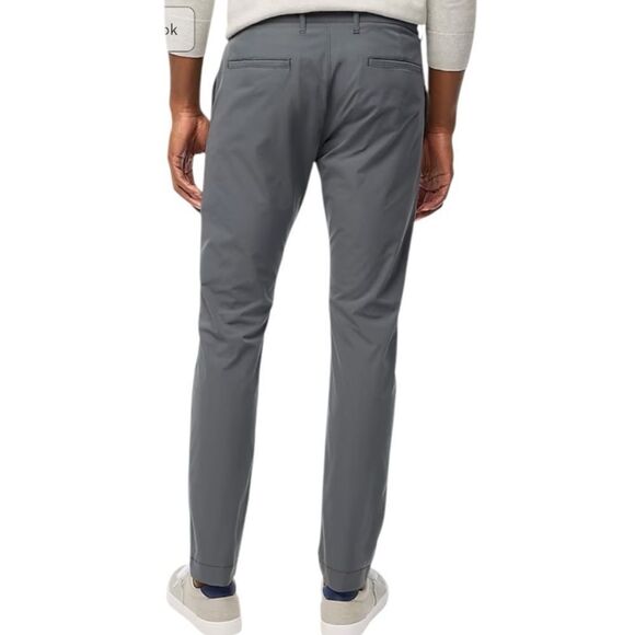J Crew 484 Slim-fit tech pant Men’s Size 30‎ x 32 Grey - Picture 3 of 8